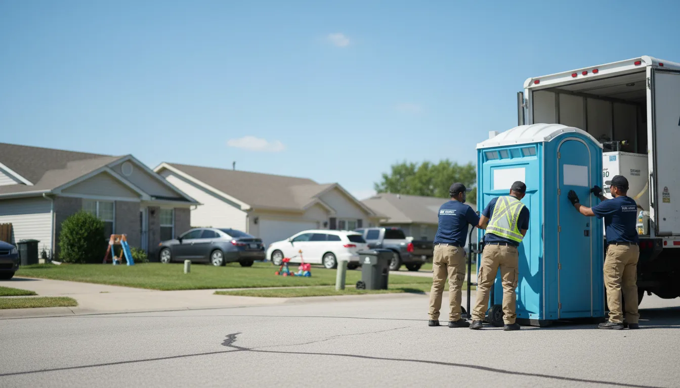 Standard Porta Potty Rentals in Flint, MI near me
